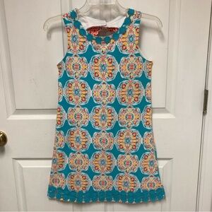 Counting Daisies Sleeveless Retro Cut-Out Dress
